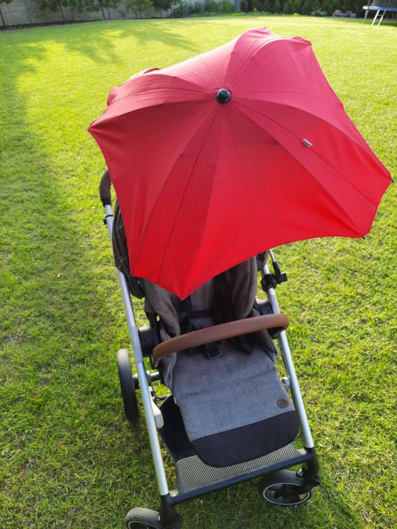 Ciesz się spacerami - Parasolka przeciwdeszczowa do wózka